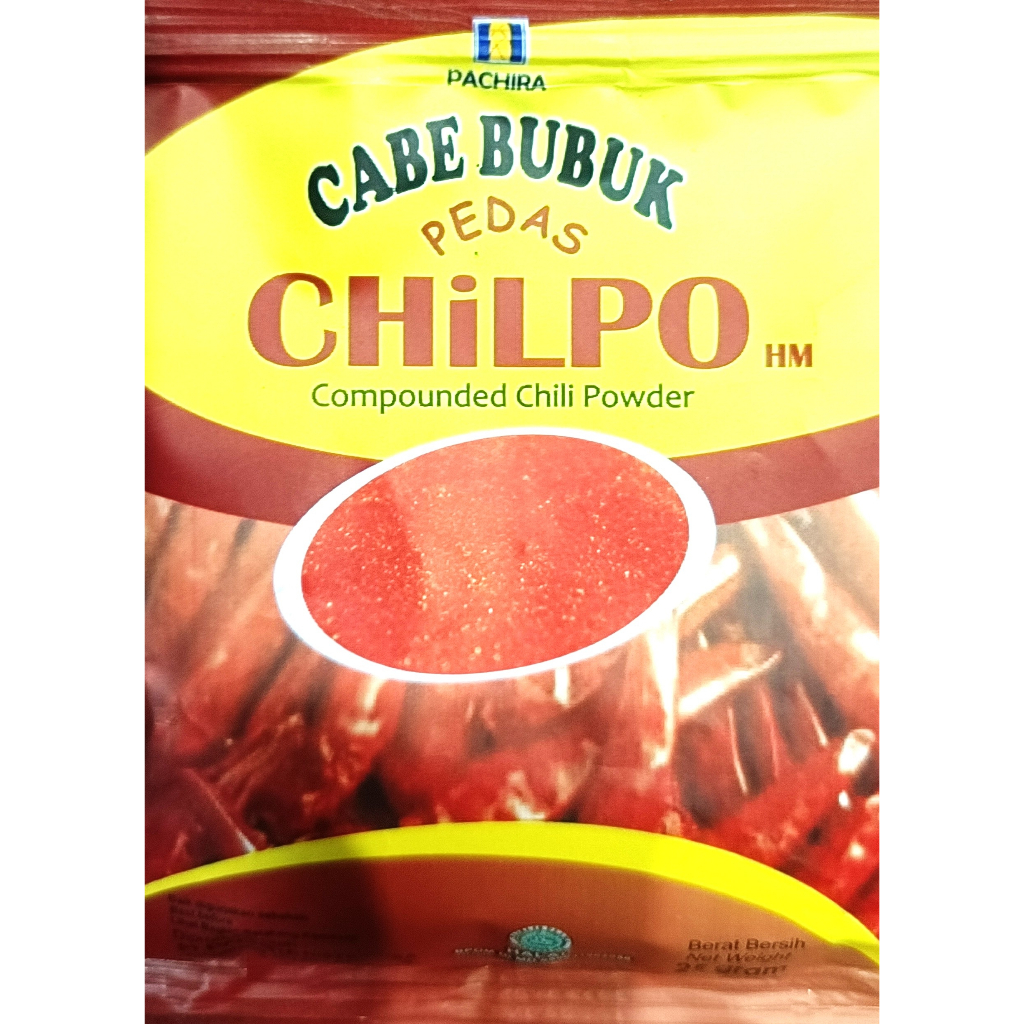 

Cabe Bubuk CHILPO 25 gr Cabai Bubuk Renceng 10pcs