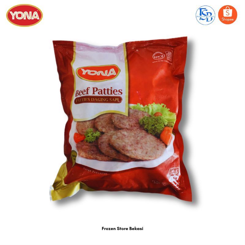 

YONA BEEF PATTIES ( 500GR & 1KG )