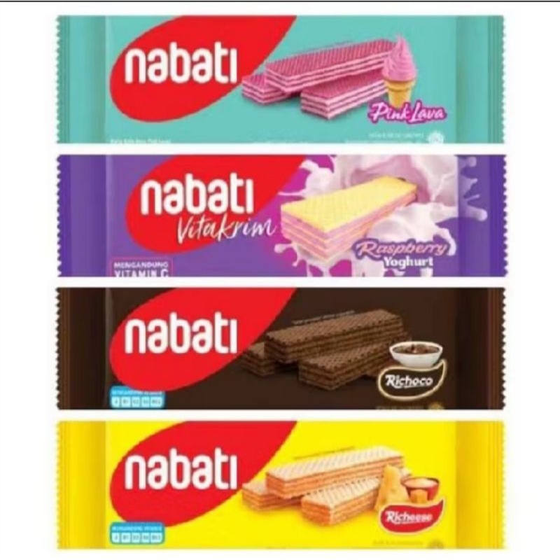 

WAFER NABATI 110gram all varian eceran 5000