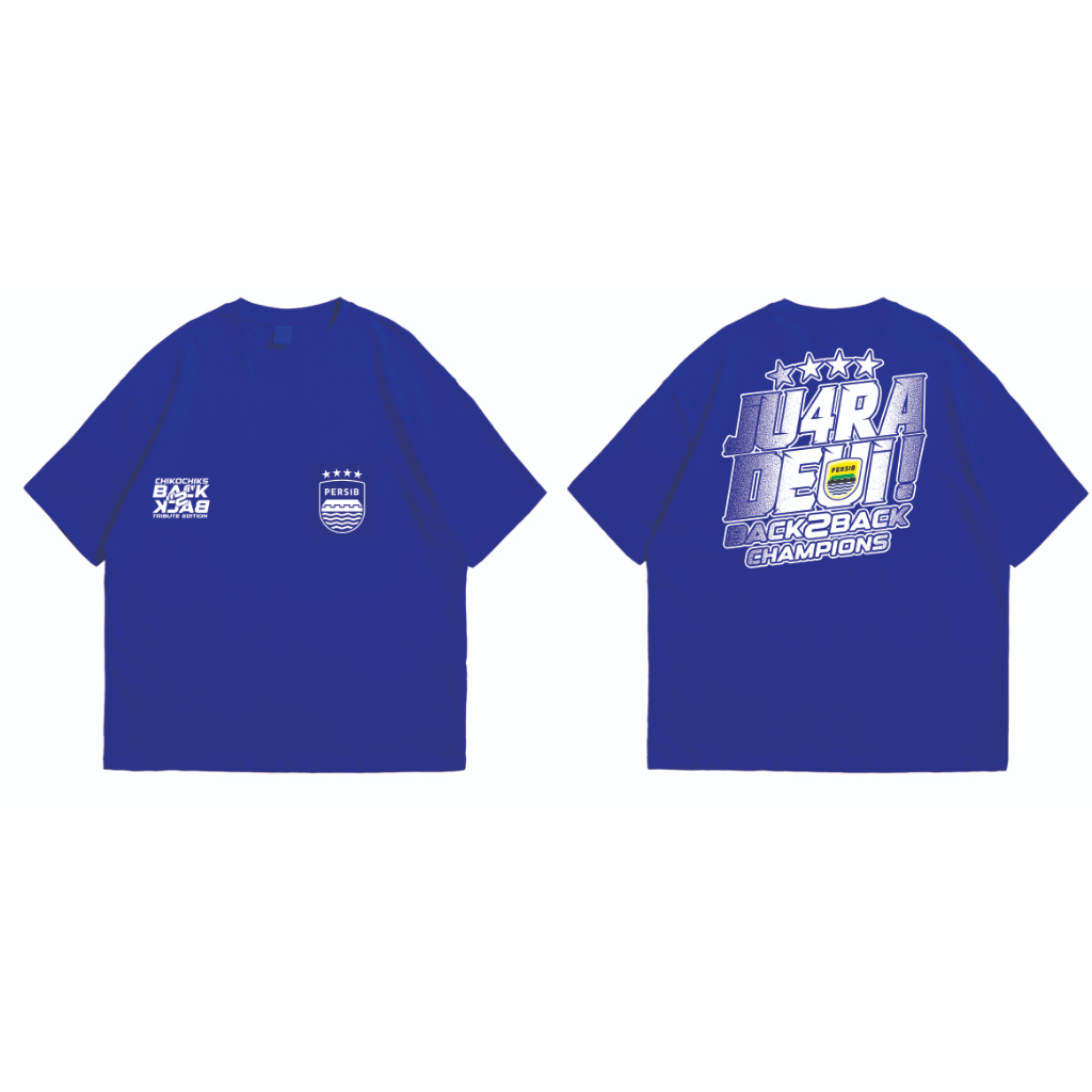 Kaos Oversize Anak Persib Back2Back Champions