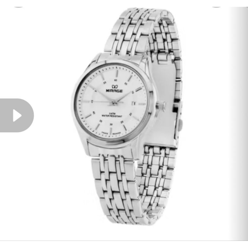 JAM TANGAN MIRAGE WANITA ORIGINAL TAHAN AIR 0316