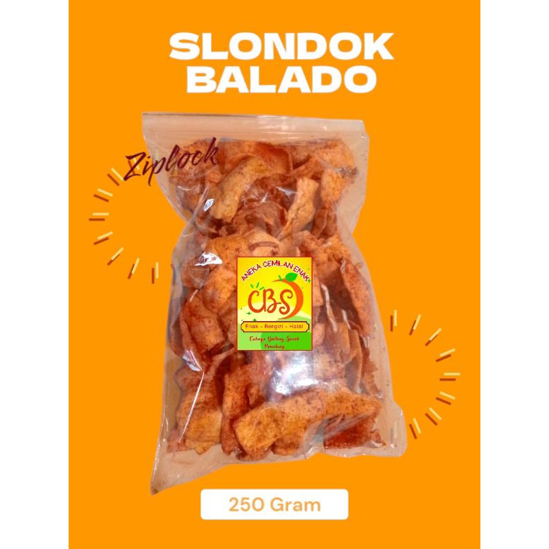 

Slondok Balado/ Slondok Pedas/Cemilan/ oleh-oleh Pemalang