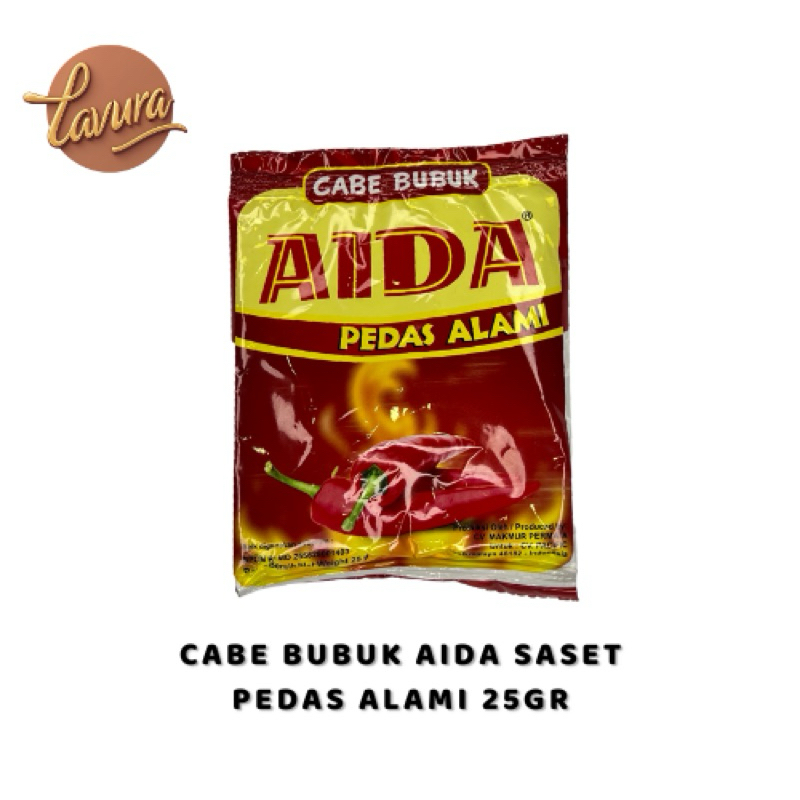 

Aida Cabe Bubuk Serbaguna - Kemasan 25 gram | Bumbu Tabur Instant | Pedas Alami