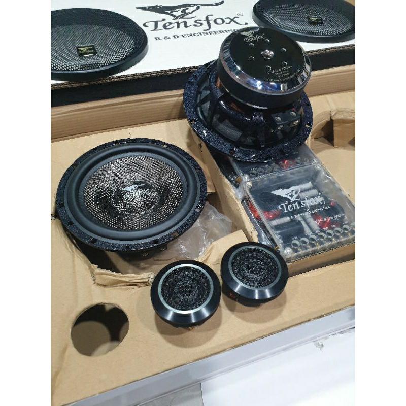 speaker 2 way tensfox los angles kevlar (NOS)