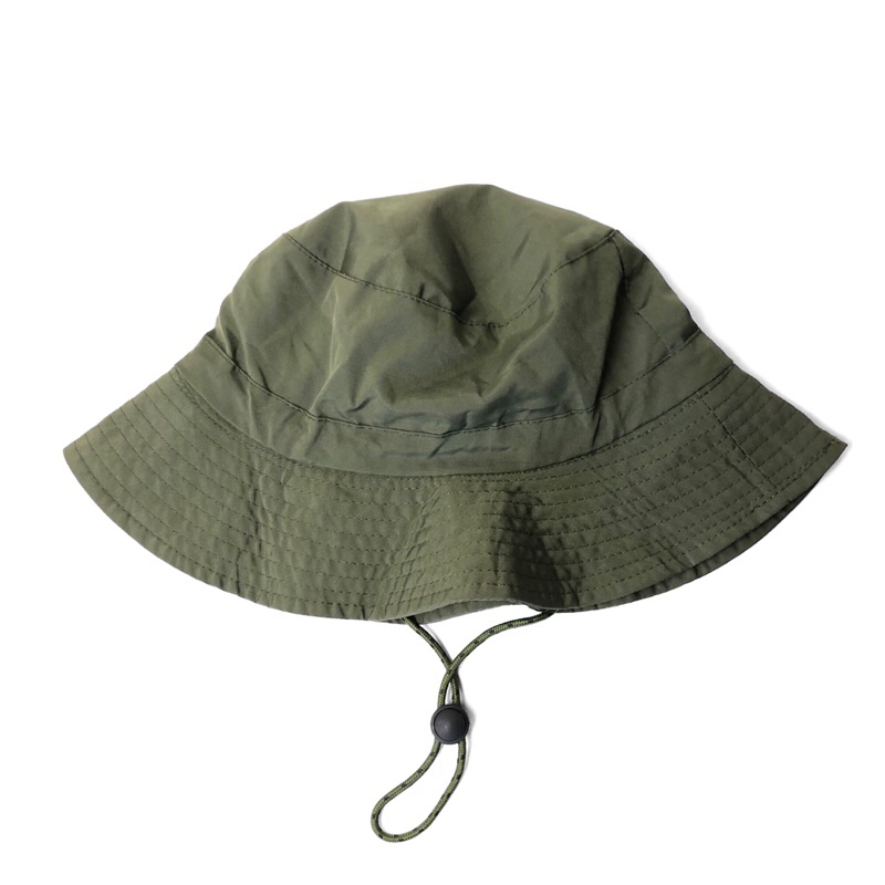 Outdoor Packable Foldable Jungle Quick-Dry Bucket Hat Military Green