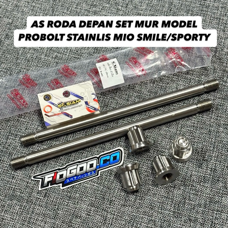 AS RODA DEPAN STAINLIS MIO LAMA SPORTY SMILE SOUL FINO M3 FIZR AS RODA DEPAN PROBOLT STAINLIS MIO AS