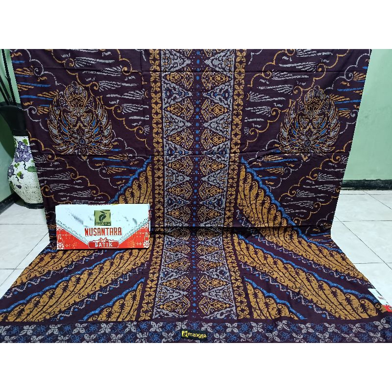 Sarung Mangga Gold kembang nusantara motif batik/mangga/batik