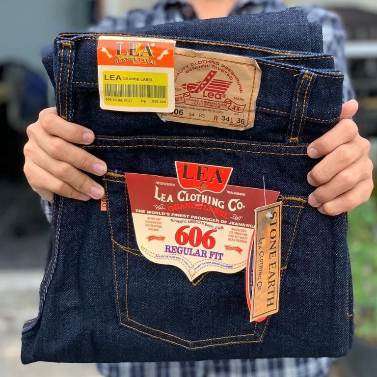 Celana Jeans Standar Pria LEA Original Jeans LEA Reguler Size 2838 Celana Jeans Pria LEA KODE Y5O6