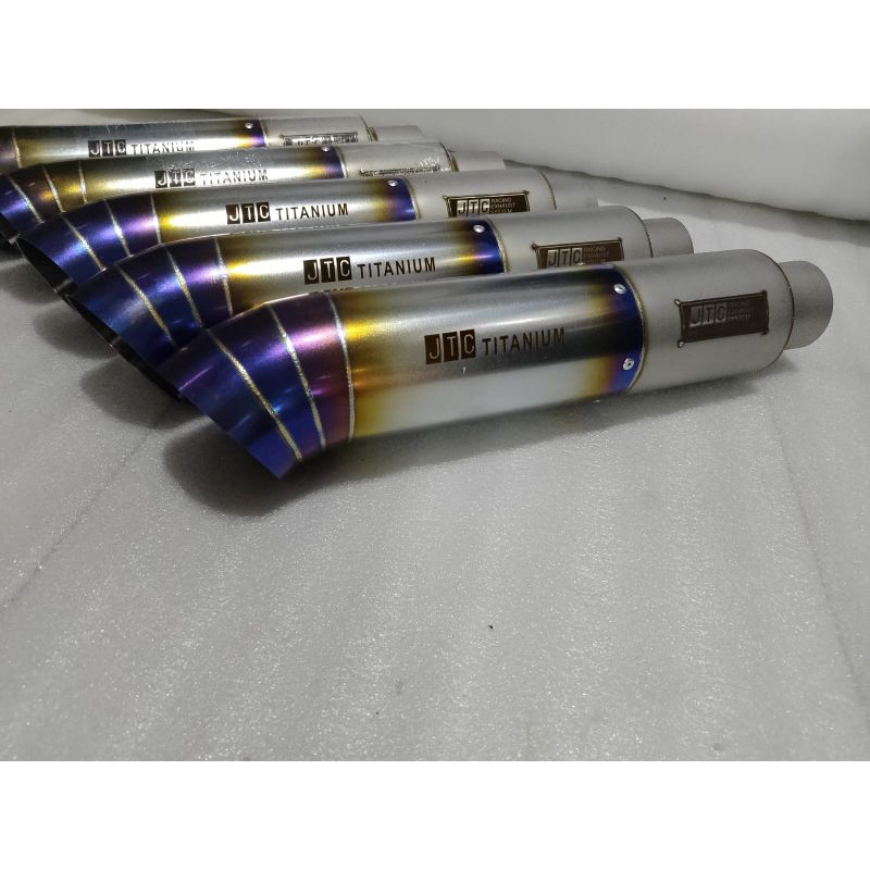 Knalpot racing JTC titanium