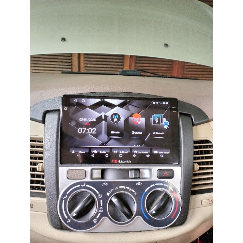 PAKET HEAD UNIT ANDROID & KAMERA 360 INNOVA G/V 2005-2015