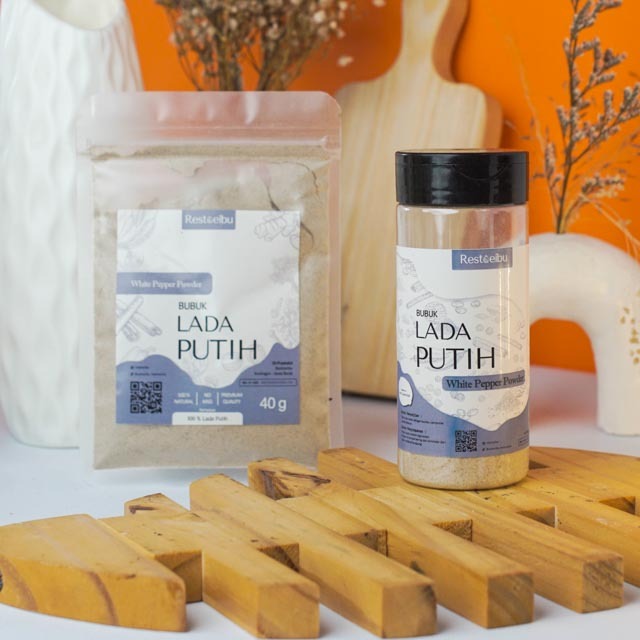 

RESTOEIBU Lada Putih Butir - Whole White Pepper Bumbu Dapur Rempah