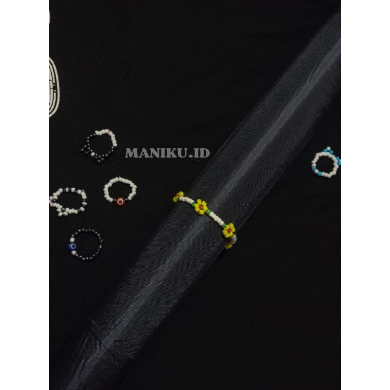 MANIKU.ID Set cincin gelang bracelet manik mutiara