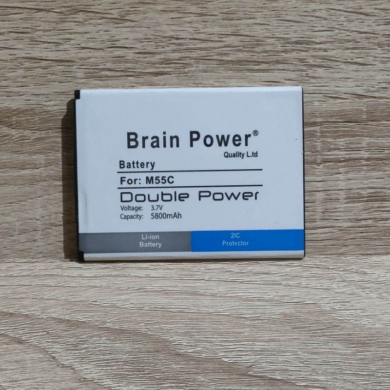 Baterai Batre Evercoss Cross M55C M 55C Double Power Battery Hp