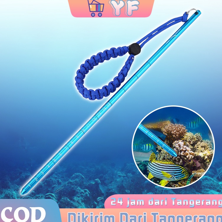 KODE U65I Stick Selam  Pointer Selam Aluminium  Alat Snorkeling  Alat Scuba Diving  Tongkat Selam Sc