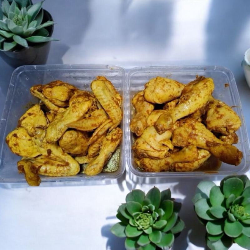 

Ayam ungkep bumbu kuning isi 10