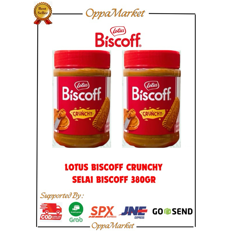 

LOTUS BISCOFF SELAI CRUNCHY SPREAD BISCOFF 380GR