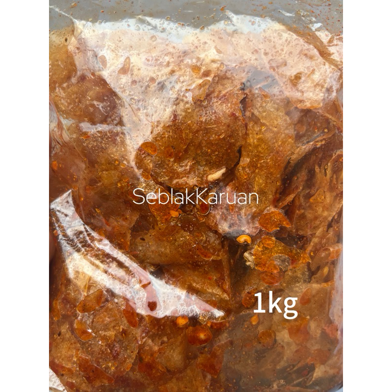 

cemilan seblak kripik/kripik kaca/kripca/pikca/pedas nampol/gurih/pedas daun jeruk/original daun jeruk/isi 1kg