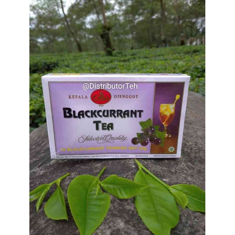 

Kepala Djenggot Blackcurrant Tea / 12 Teabags Teh Anggur Net 30 gram