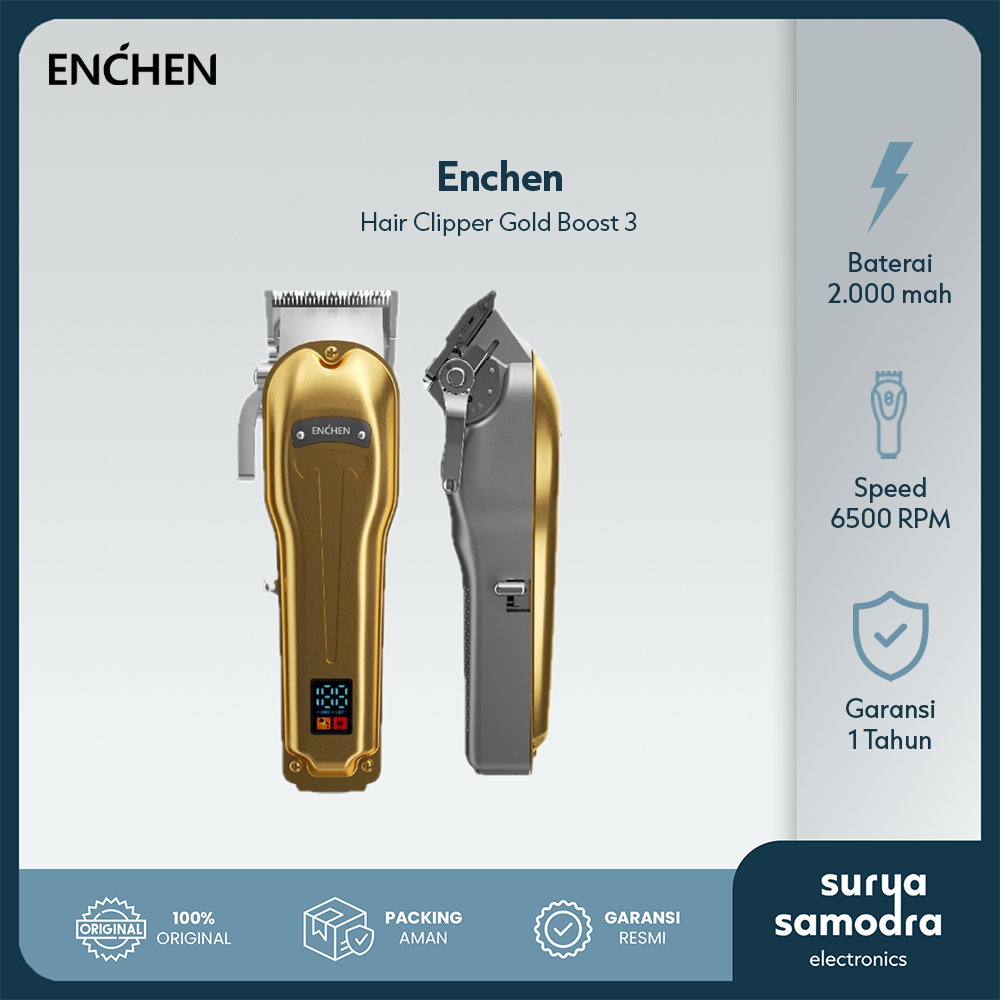 ENCHEN Boost 3 Gold Hair Clipper