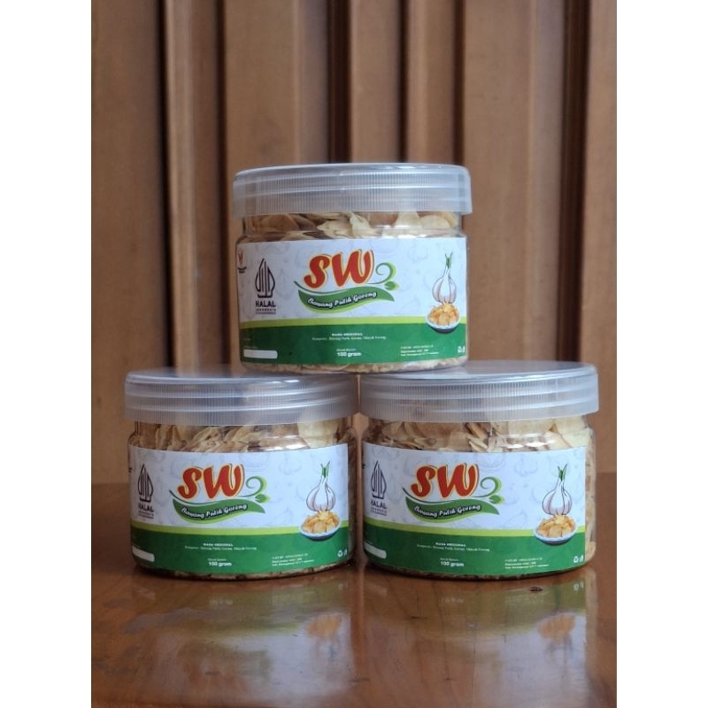 

SW Bawang putih goreng 100gram