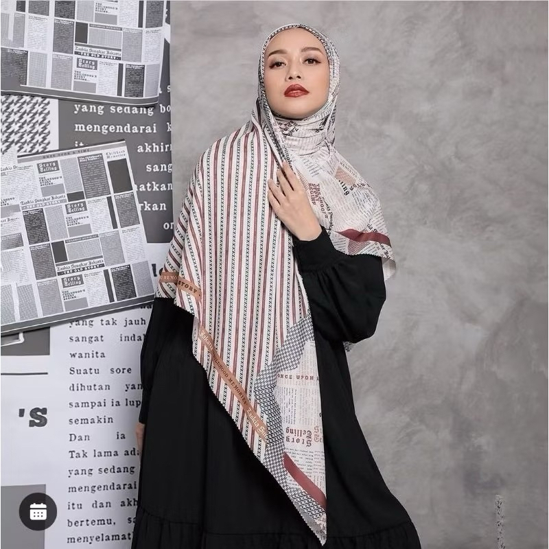 Lexa Scarf NewSpaper Zaskia Sungkar