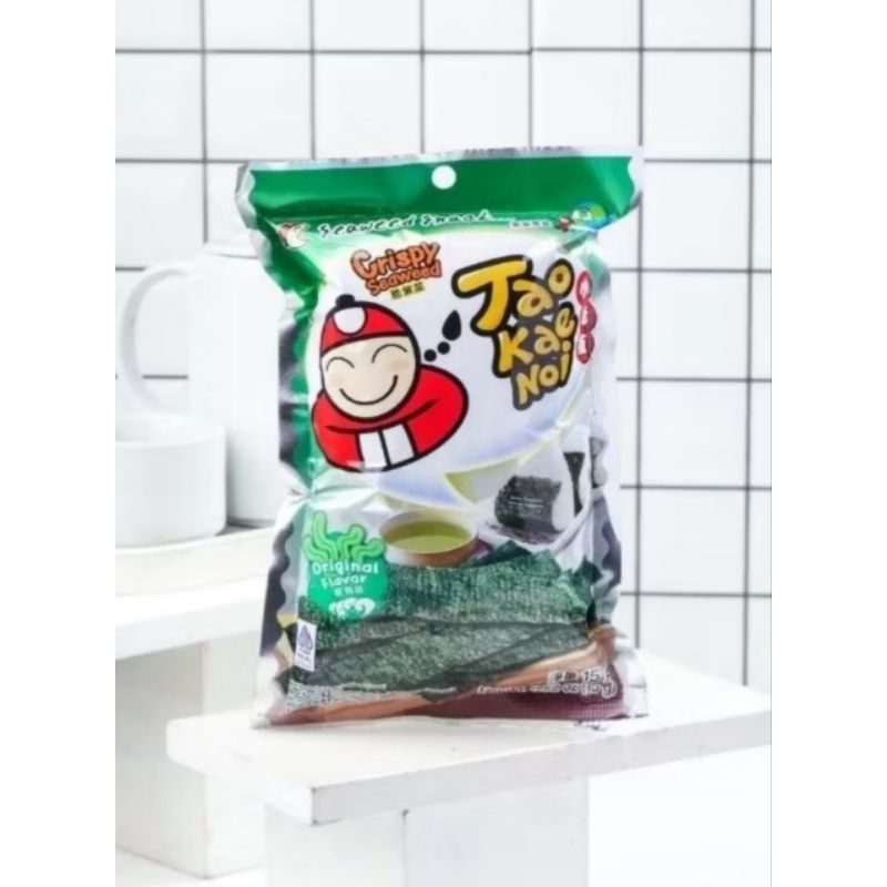 

Tao Kae Noi Snack Crispy Seaweed Rumput Laut 15 gr