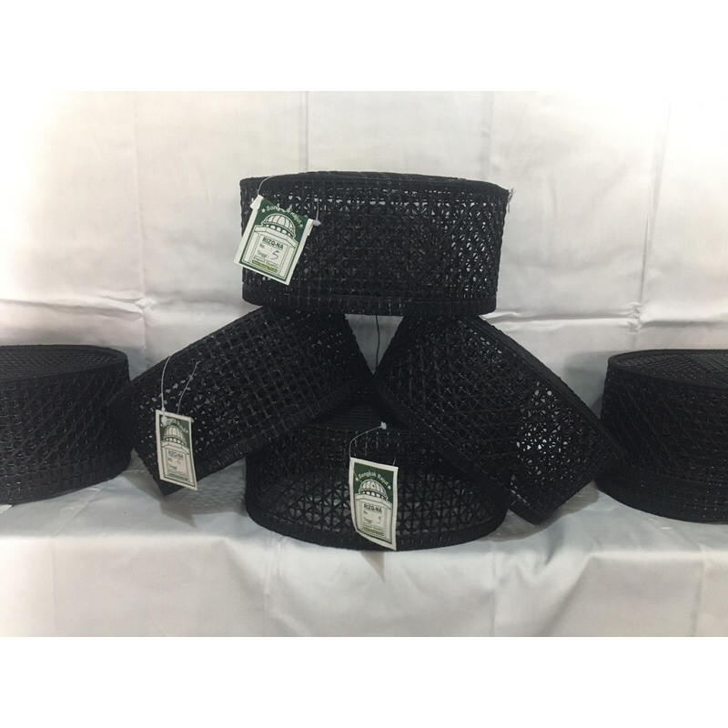 kopiah rotan songkok rajut asli original