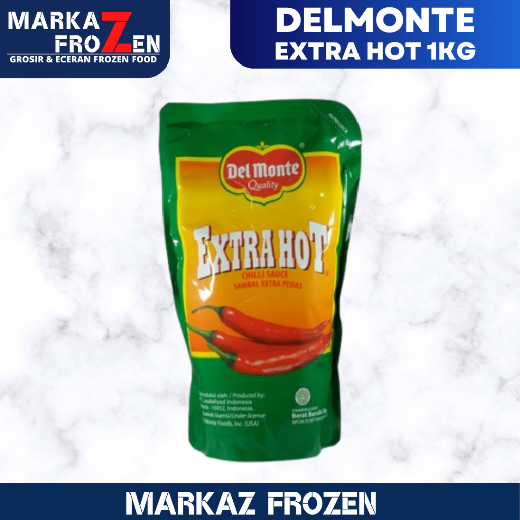 

DELMONTE SAUS SAMBAL EXTRA HOT 1KG