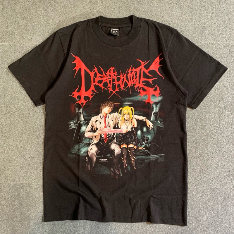 DEATHNOTE BOOT ANIME TEE, Kaos bootleg anime deathnote