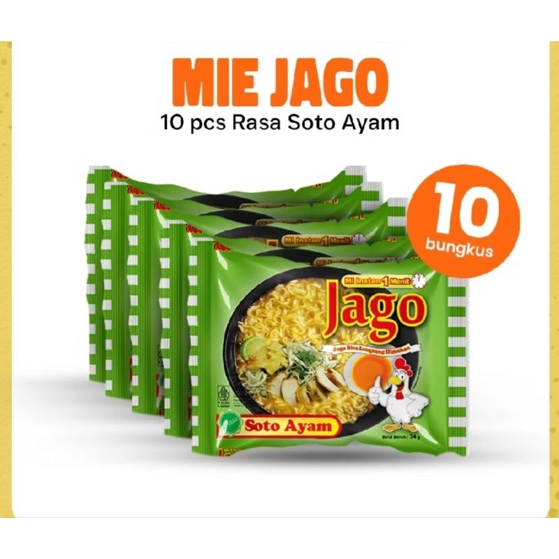 

Mie Jago mie kuah 10pcs