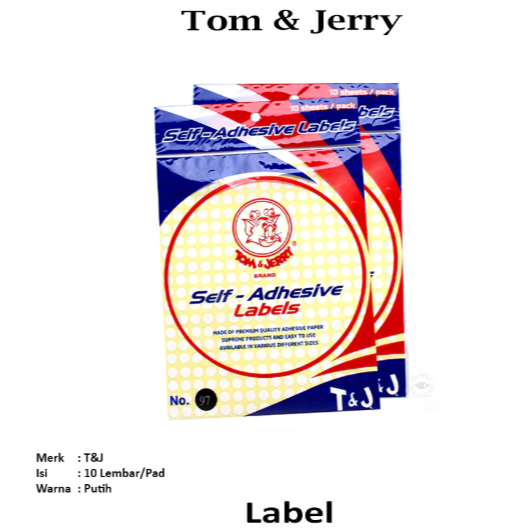 

Tom & Jerry - Label Putih 99-103-112-121