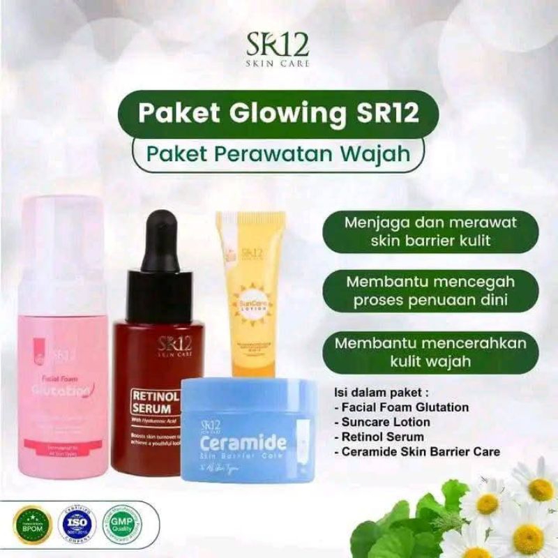 Paket Skincare Glowing SR12