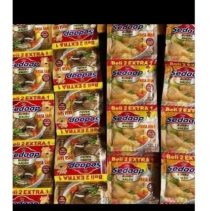 

Renceng sedaap bumbu kaldu isi 18pcs