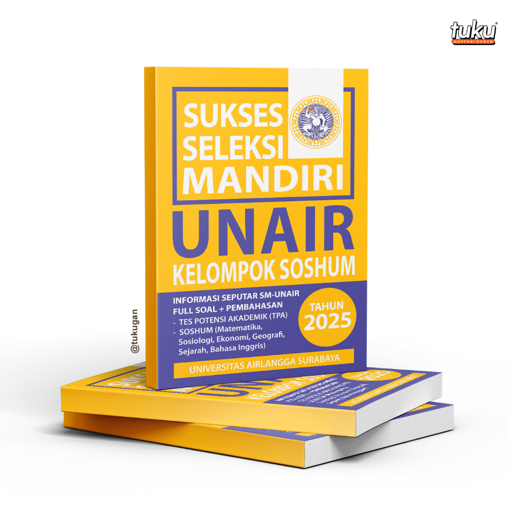 Buku Seleksi Mandiri UNAIR Soshum 2025 - SMUA UNAIR Soshum 2025