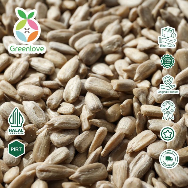 

biji matahari kupas siap makan