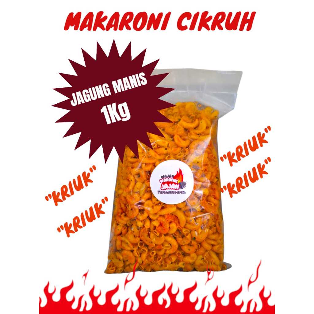

Makaroni CIkruh Jagung Manis 1 Kg