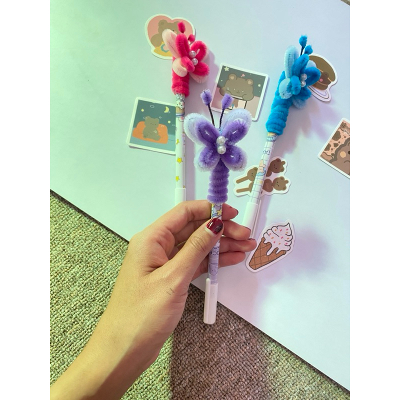 

maydachic lofty pulpen / pensil kawat bulu karakter