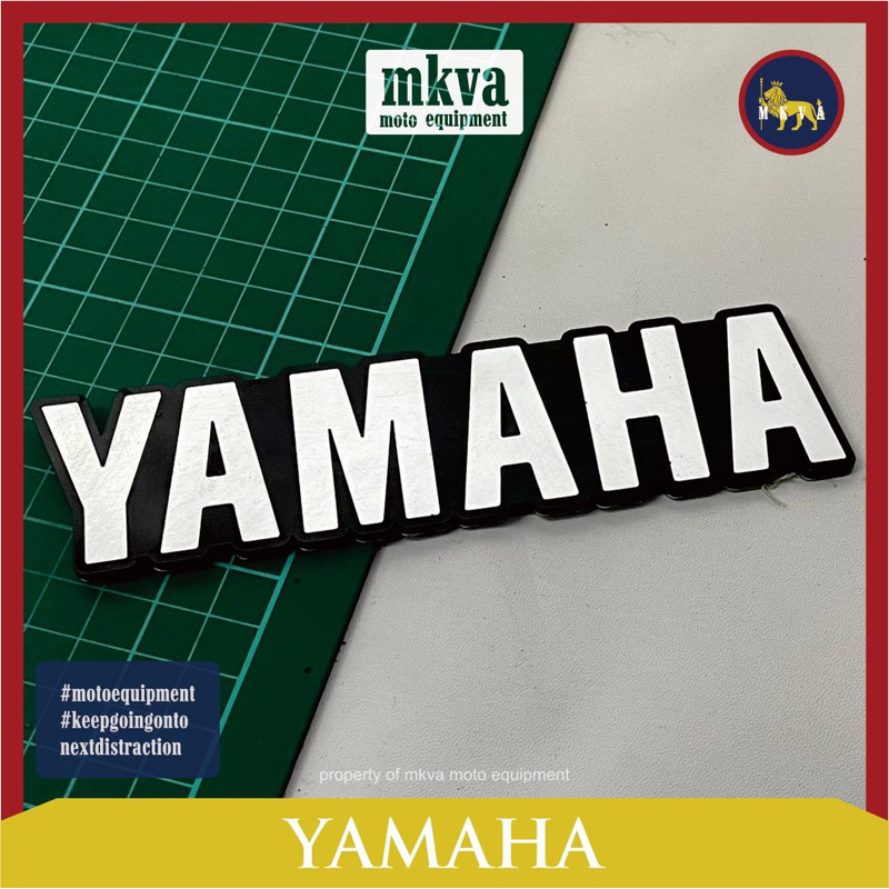 EMBLEM YAMAHA LOGO YAMAHA STICKER YAMAHA EMBLEM YAMAHA NMAX MIO XRIDE AKSESORIS MOTOR YAMAHA VARIASI