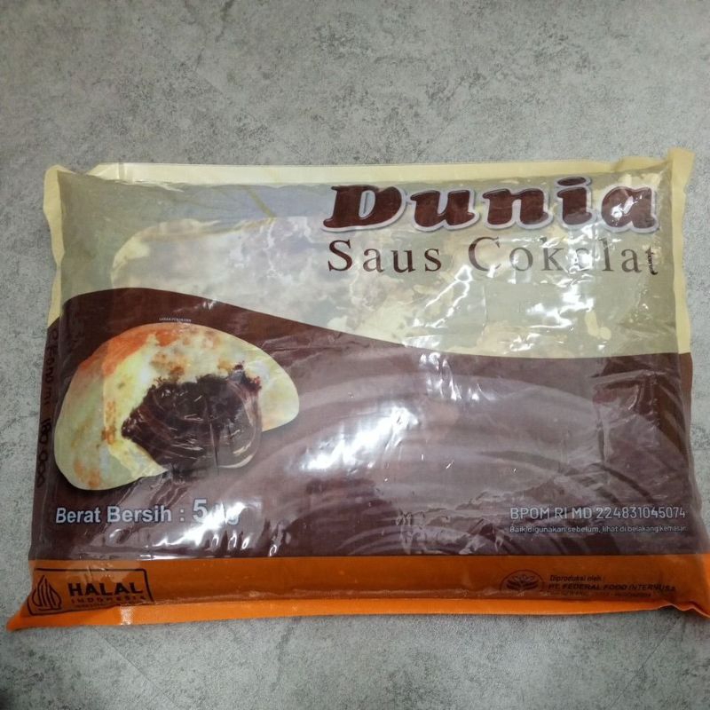 

DUNIA SAUS COKELAT/ DUNIA SELAI COKLAT EKONOMI 5KG