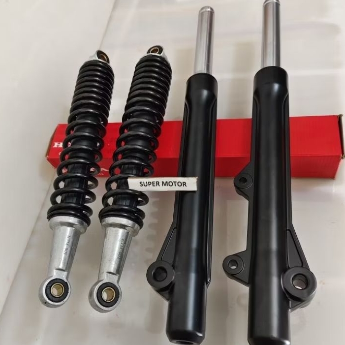 shock depan+belakang Supra X 125 shock Supra X 125 depan dan belakang