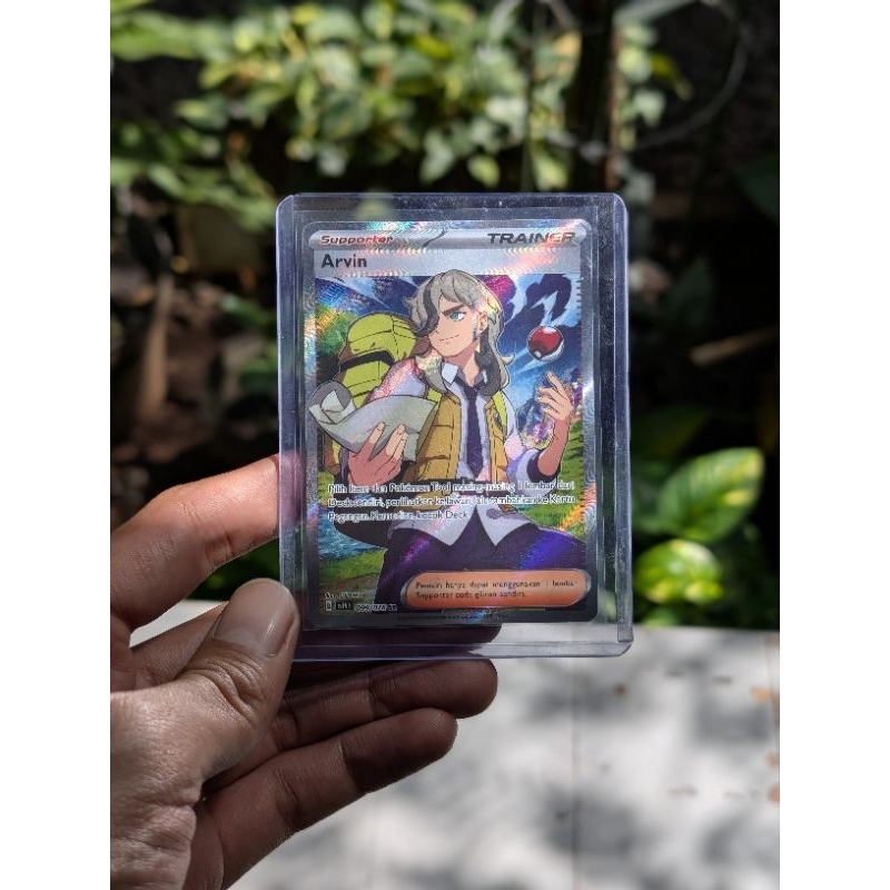 kartu pokemon tcg arvin sr indonesia