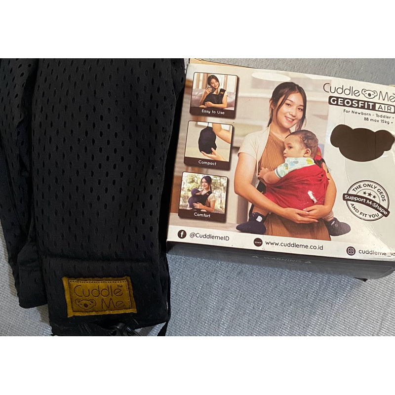 PRELOVED GENDONGAN CUDDLE ME HITAM