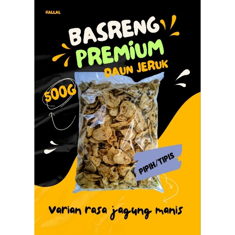 

basreng premium jagung manis daun jeruk 500g