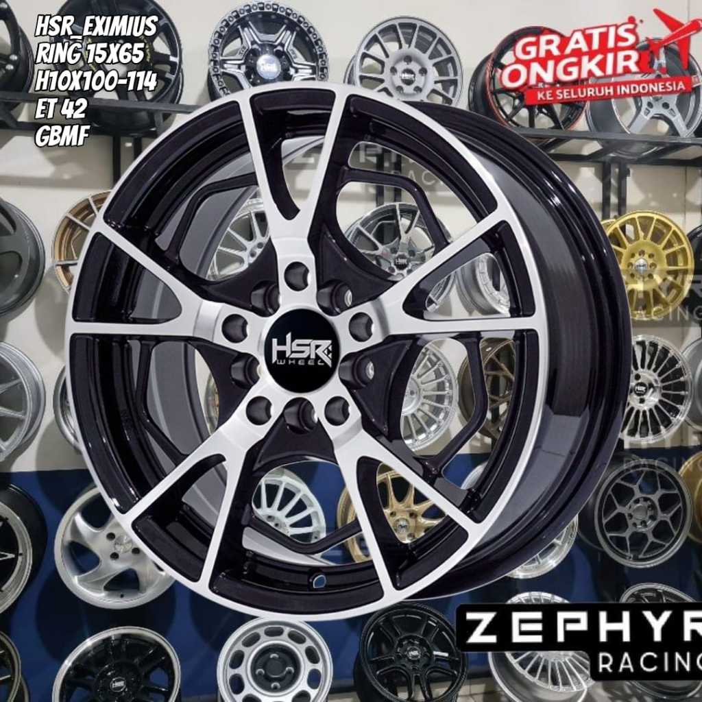 velg r15 untuk mobil ertiga, civic, taruna, crv, kia, apv, grandis dll hsr ring 15