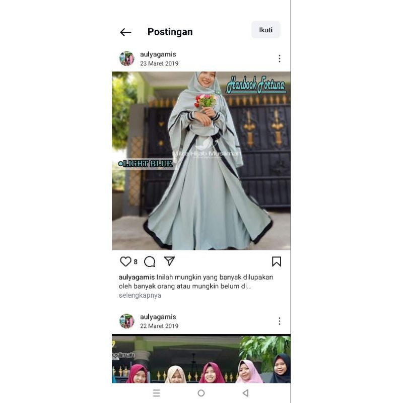 PL Gamis remaja syar'i