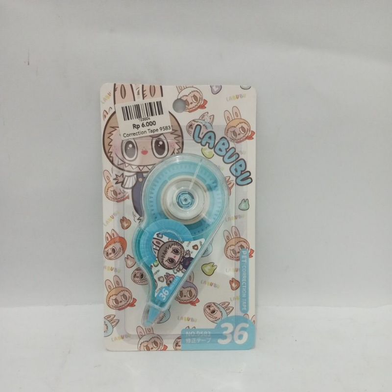 

mainan anak correction tape labubu