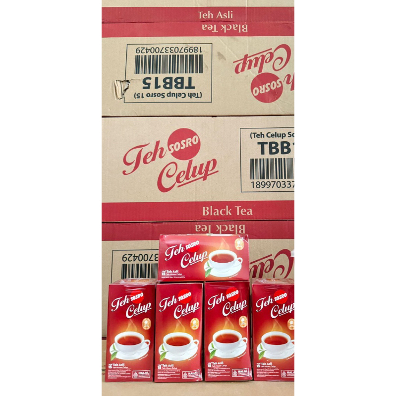 

Teh Botol Sosro Celup 15 Kantong
