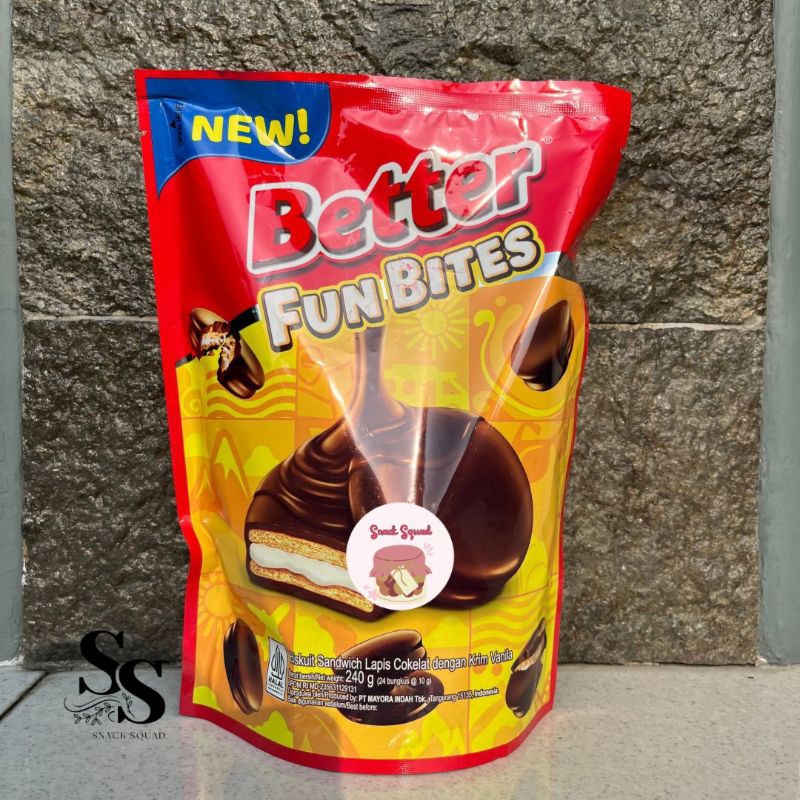 

PROMO BETTER FUN BITES Pouch 240 gram