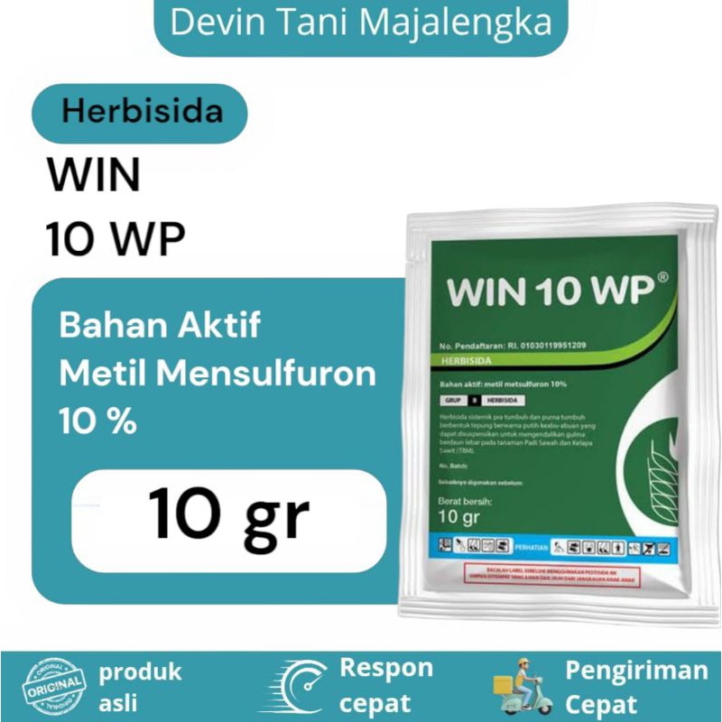 Herbisida WIN 10 WP - 10 gr Pra & Purna Tumbuh