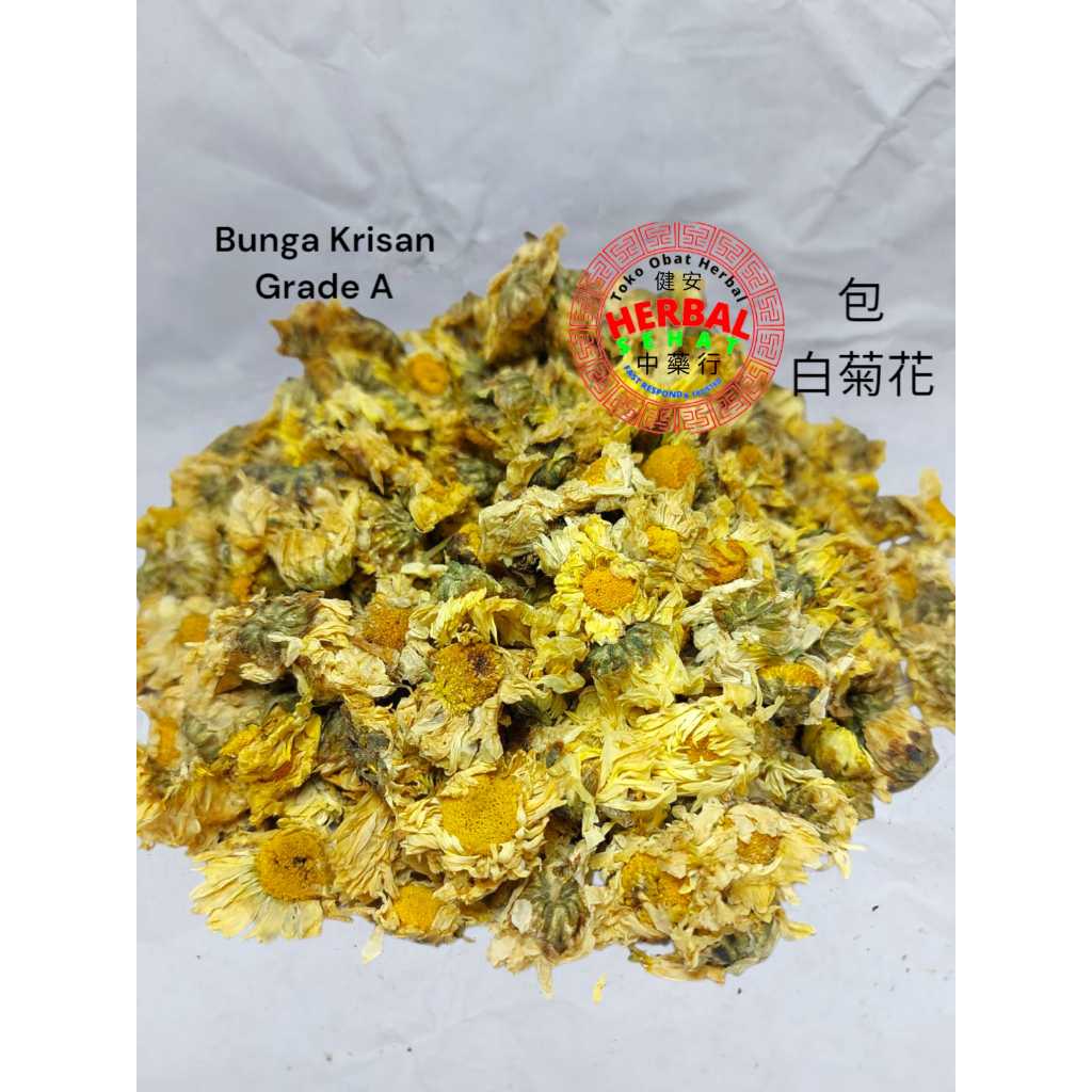 

Teh Bunga 100 Gram Chrysanthemum Flower Tea Juhua Kembang Krisan Crysant